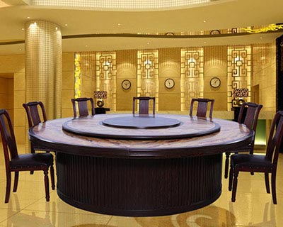 現代中式酒店餐桌_型號HT01